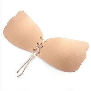 CUPSHE Nude Backless Strapless Adhesive Push-Up Bra